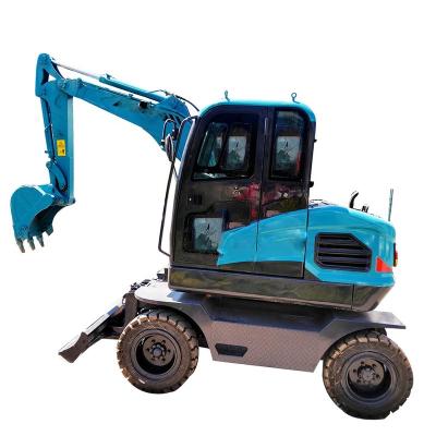 China Hot Selling Hotel ZM 40-9 Four Wheel Drive Mini Excavators 3600kg Bucket Mount Wheel Excavator Bucket Wheel Excavator For Sale for sale