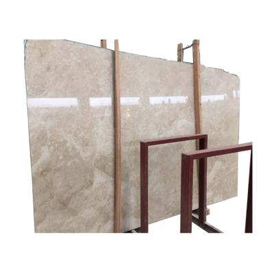 China Modern Cheap Polished Natural Classic Cream Marble Slabs for sale