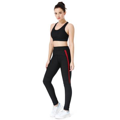 China Breathable Mesh Stitching Fashion New Women Running Yoga Tight Pants Quick-drying Low Rise Viable for sale