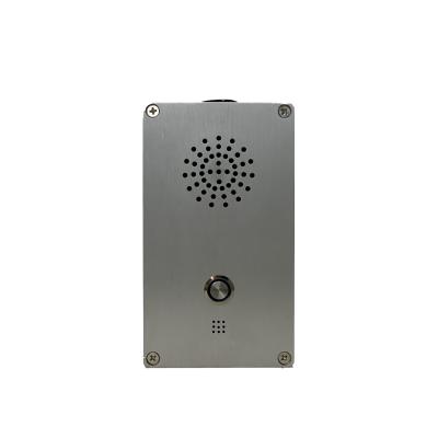 China Waterproof IP Metal Network PA System Outdoor Or Indoor Two Way Communicate Intercom Panel for sale