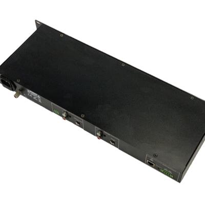 China Metal Fashion Design IP System IP Audio Network Adapter Decoder With Amplifier for sale