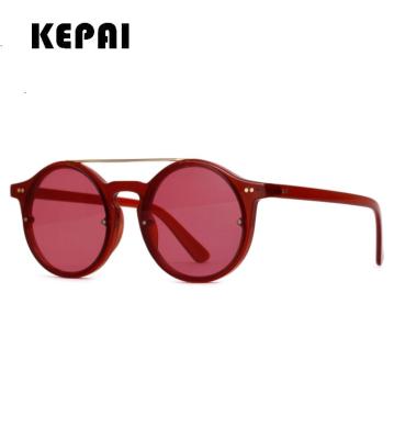 China Wholesale Retro Unique Square Circle Sunglasses Occhiali DA Round Sole for sale