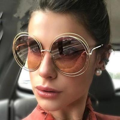 China Wholesale hot popular classic OEM new fashion sunglasses round shape metal sunglasses for sale