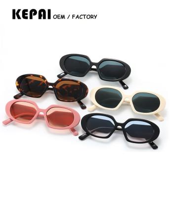 China Retro Metal Sunglasses Vintage Half Frame Rivet UV400 Protection Sunglasses OEM for sale