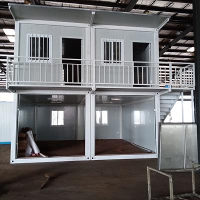 China Modern 20ft 40ft Office 2 Story Luxury Container Prefab Homes For Sale for sale