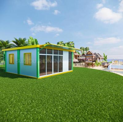 China Modern Professional Modular Prefab Villas/Garden/Hotel Guest Rooms Container Houses for sale