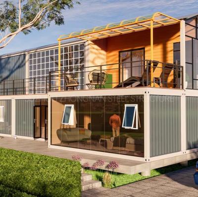 China Modern 40 feet 20feet 20 prefab container homes design pre fabricated delivery fast install homes Croatia for sale