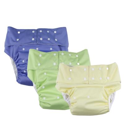 China Soft Washable Reusable Top Adult Cloth Diaper Manufacturers for sale