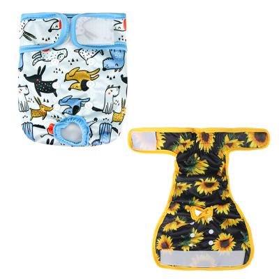 China Famicheer BSCI XL Printed Dog Diapers Print Diaper Dog Abbreviations Period for sale