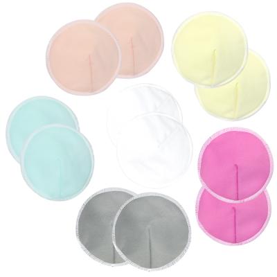 China ABSORBENT Organic Cotton Breastfeeding Pads Bamboo Nursing Pad With Bags for sale