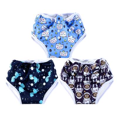 China Famicheer Baby Training Underwear Elephant Toddler Cotton Potty Training Printed Bamboo Pants Large for sale