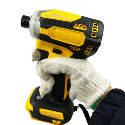 China Cordless Screwdriver Brushless Electric Drill Impact Body Battery Only Compatible with Makita 18V 1/4