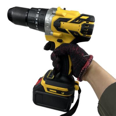 China Construction 20V 13mm Brushless Hammer Drill Li-ion Battery Electric Power Screwdriver Cordless Drill for sale