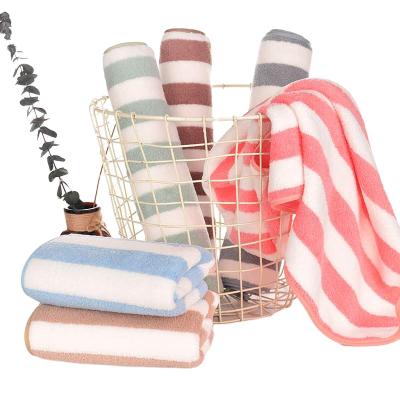 China Microfiber Child Safe Towels For Hair Salon Towels Soft Plush Bleach Wholesale Bulk Resistance for sale