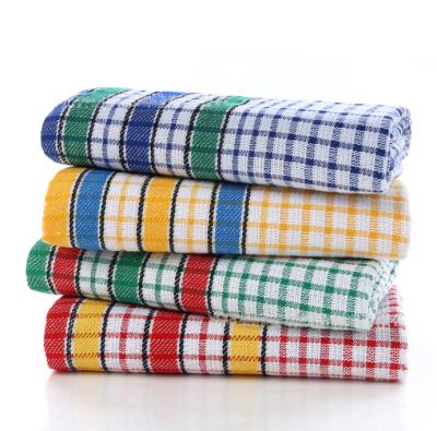 China Wholesale Kid Safe Custom Printed Super Absorbency Jacquard Waffle Terry Cotton Terry Cloth Tea Towel Kitchen Towel for sale