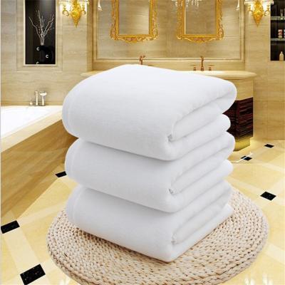 China Wholesale Child Safe Luxury White Bath Towel With Logo 70*140 Towel Hotel for sale