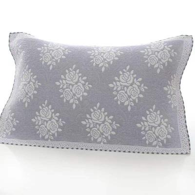 China Wholesale QUICK DRY three layers of gauze jacquard weave pillow towel for sale