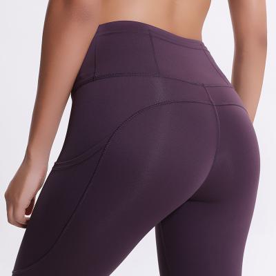 China Breathable Tights Women High Waisted Yoga Pants Butts Lift Workout Gym Gaiters Custom Fitness Clothing Yoga Gaiters for sale