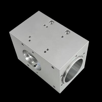 China Electronic OEM CNC Milled Parts Aluminum Valve Body for sale