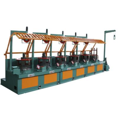 China Building Material Shops Fine Line Type Wire Drawing Pulley Multi-stages Wire Drawing Machinery For Nails for sale