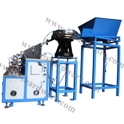 China Garment Shops Coil Nail Making Machine / Screw Thread Rolling Twisting Ring Nail Machine for sale