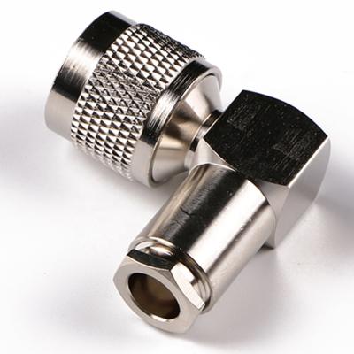 China RF TNC male angle lmr400 90 degree tnc connector for sale