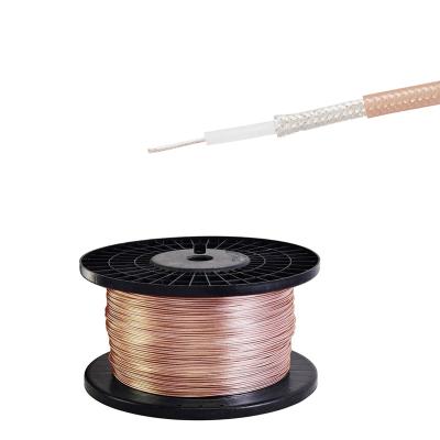 China Low PE PIM Low Loss PTFE Dielectric Coaxial Cable RG316 for sale