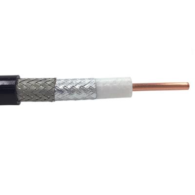 China Low PE Double Loss Shielded RG8 KSR400 CNT400 LMR400 Flexible Coaxial Cable for sale