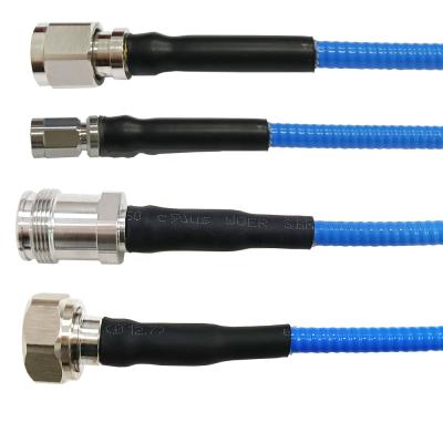 China SPEC Electronic Plenary Rated Flexible Coaxial Cable Assemblies, Low PIM With 4.3-10 N 2.2-5 NEX10 Connector for sale