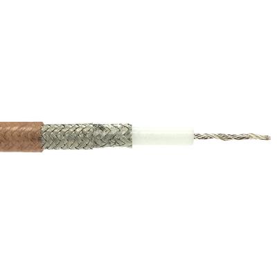 China Flexible FEP Low Loss Dual Coaxial Shield With FEP Jacket RG400 Coaxial Cable for sale