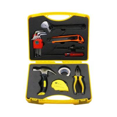 China MEIGAO111 Professional High Quality Household Repair 17 Pieces Household Tool Kit Convenient Box Set Combination DIY Tools for sale