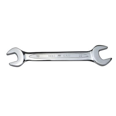 China Home Decoration Hardware Custom Open End Hot Sale High Strength Flat Stamped Steel Double Wrench for sale