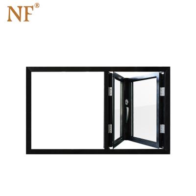 China Magnetic Screen NFRC Windows Kitchen Hot Selling Standard Aluminum Bi Fold Aluminum Folding Window for sale