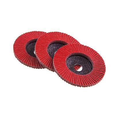 China Durable 4 Inch Fin Polishing Disc Good And Good Performance Grinding Strong And Good Hand Feeling Discs Red Fin Disc for sale