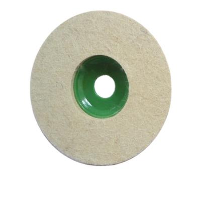 China High Quality High Quality Wool Polishing Felt Disc For Stainless Steel for sale