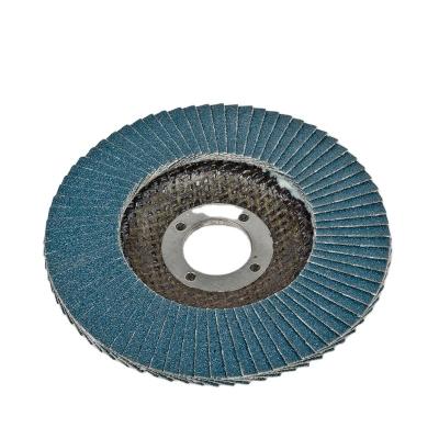 China 4 inch fin wheel aluminum disc santu aluminum oxide for wood polishing for sale