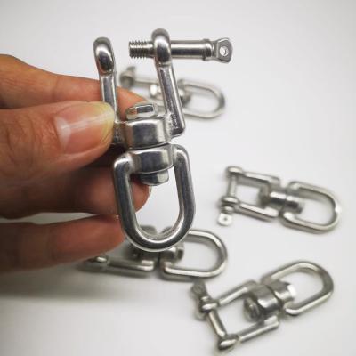 China Stainless Steel M5 Swivel Ring For Lifting Eye & Eye, Eye & Jaw for sale