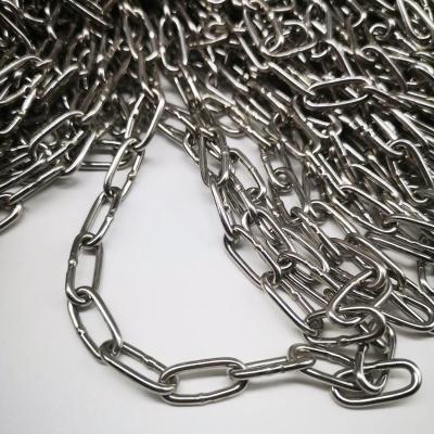 China Trail Chain 304 Diameter 2mm Stainless Steel Link Chain for sale