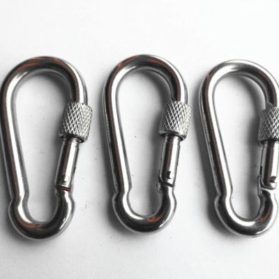 China New Arrival Stainless Steel Small Alloy D Shape Climbing Carabiner Aluminum for sale