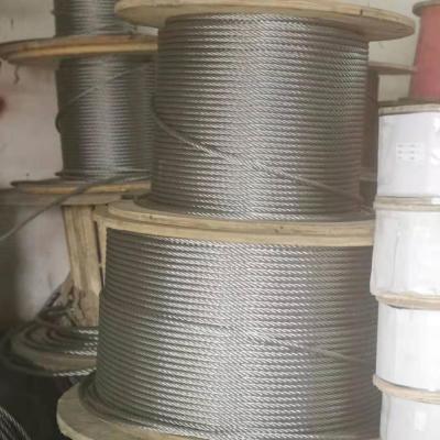 China Steel Wire Rope Stainless Steel Wire Rope, Different Construction Wire, 7*7 7*19 6*37 8*19 316 Stainless Steel Wire Rope for sale