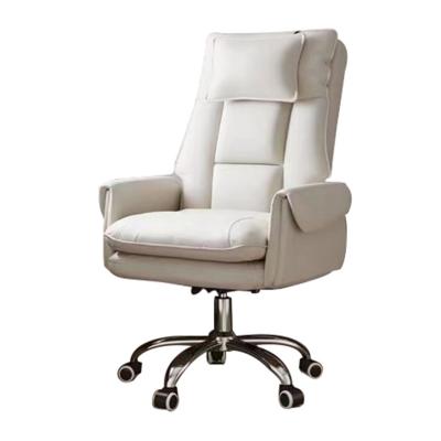 China Adjustable Swivel Study Bedroom Chair Personal Computer Ergonomic Chair (other) Can Lie Back Office Boss Chair for sale