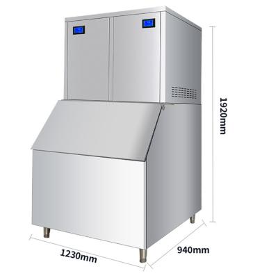 China 1000kg/24h Commercial Commercial Chewblet Pearl/Nugget Ice Machine with Ice Storage for sale