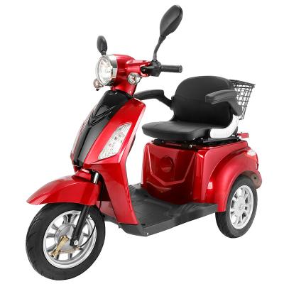 China Fashionable CE Certified 500w Four-wheel Elderly Electric Adult Mobility Scooter Battery Car Moped for sale