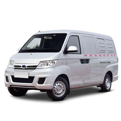 China Cloth Van 30kw 333v ​​40kwh Logistics Truck Electric Vehicle 4 Wheel Brand New High Speed ​​Automatic E-car for sale