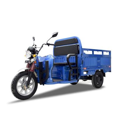 China 1200w 72v Partially Enclosed Old Age Electric Tricycle 1200w 72v Partially Enclosed Old Age Scooter Agricultural Left Riding King With Bucket Electric Tricycle Truck for sale