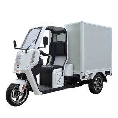 China Factory direct sales 1000w new energy tricycle three wheel electric tricycle adult express three wheel electric cargo van for sale