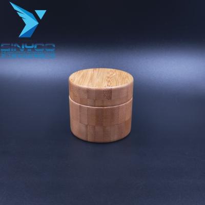 China 2021 Cosmetic Empty Bamboo Jar Bamboo Jar For Cosmetics for sale