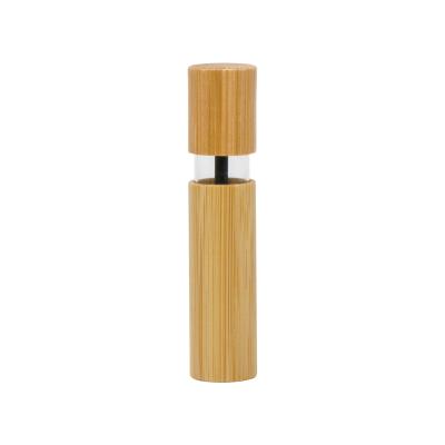 China 2022 Hot Selling Cosmetic Makeup Tools Empty Eyelash Bamboo Cosmetic Packaging Bamboo Tube for sale