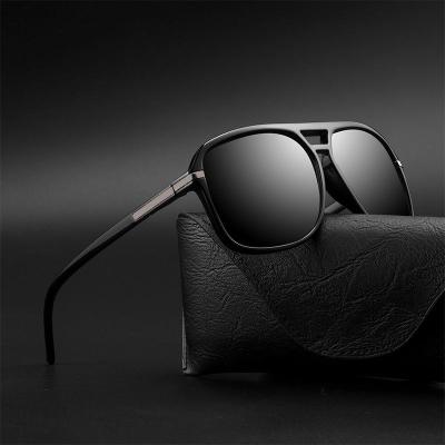 China Top Sale Fashion Polarized TAC Sunglasses Men Women Square Custom Polarized Natural Sun Glasses Sunglasses For Women Herren Sonnenbrille for sale