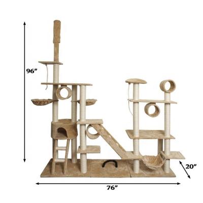 China Wholesale Viable Large Size Cat Tree Scratching Post From China Supply for sale